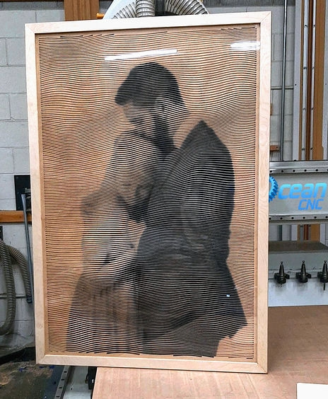 engraved portrait